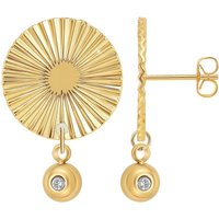 Pendantes So Charm - BD4185-DORE-DIAMANT - Boucles D'Oreilles Dorées
