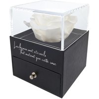 Coffret à bijoux Rose eternelle Blanche - So Charm