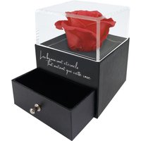 Boite à bijoux Rose eternelle Rouge - So charm