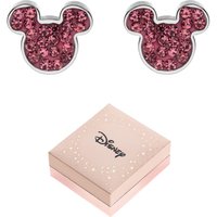 Boucles d'oreilles Disney - Mickey ornées de Cristaux scintillants
