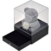 Coffret à bijoux Ourson et rose éternelle blanche - So Charm