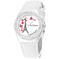 Montre So Charm Montres MF316-COEURS-TE-BLANC - Montre Femme