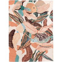 Torchon recyclé DORI Pêche 50 x 70