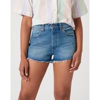 Festival Short Bleu Brut En Coton