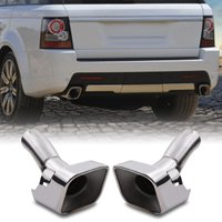 Predator4x4 Diesel Exhaust Tail Pipe Trims To Fit Range Rover Sport L320 10-13