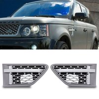 Predator4x4 Grey & Chrome Side Air Vents To Fit Range Rover Sport 10-13