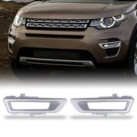Predator4x4 Silver Front Fog Light Covers To Fit Land Rover Discovery Sport 14+