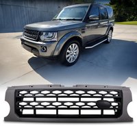 Predator4x4 Grey & Black Disco 4 Look Front Grille To Fit Land Rover Discovery 3 04-09