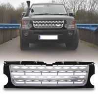 Predator4x4 Black & Silver Disco 4 Style Grille To Fit Land Rover Discovery 3 04-09