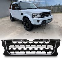 Predator4x4 Facelift Black & Silver Grille To Fit Land Rover Discovery 4 14-17