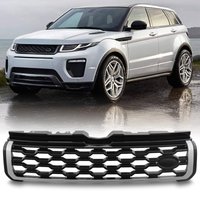 Predator4x4 Front Black & Silver Hex Style To Fit Land Rover Range Rover Evoque 10-17