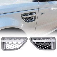 Predator4x4 Grey & Silver Side Air Intake Vents To Fit Range Rover Sport L320 05-09