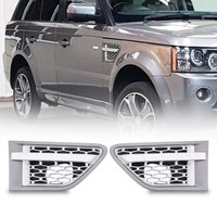 Predator4x4 Grey & Silver Side Air Vents To Fit Range Rover Sport 10-13
