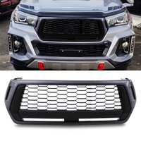 Toyota Hilux Revo Rocco 18+Black Badgeless Grille