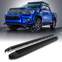 Toyota Hilux Revo 15-17 Black Side Steps