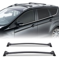 Ford Kuga MK1 08-12 Full Length Black Roof Cross Bars