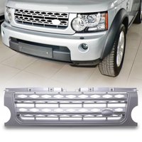 Predator4x4 Silver Discovery 4 Style Grille To Fit Land Rover Discovery 3 L319 04-09