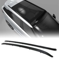 Predator4x4 Full Length Black Roof Rails To Fit Range Rover Velar L560 2017+