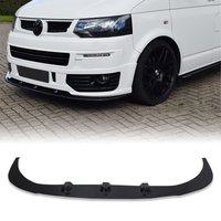 VW Transporter T5.1 10-15 Sportline Style Front Lip - Gloss Black
