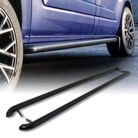 Ford Transit Custom SWB 18-21 Gloss Black Side Bars