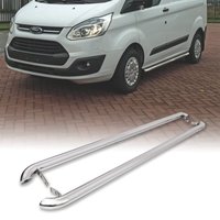 Ford Transit Custom SWB 2013+ Stainless Steel Side Bars