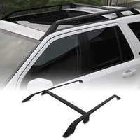 Predator4x4 Black Roof Rails To Fit Land Rover Freelander 2 06-15