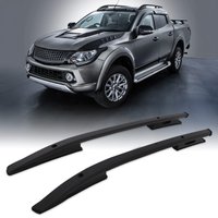 Mitsubishi L200 Series 5 15-19 Black Roof Rails