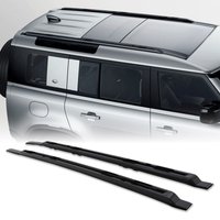 Predator4x4 Black Roof Rails To Fit Land Rover Defender L663 110 2020+