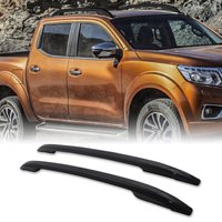 Nissan Navara D23 NP300 18-22 Black Roof Rails