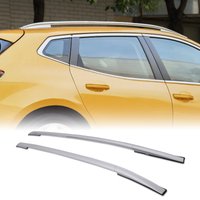 Nissan Qashqai J11 14-21 Silver Roof Rails