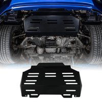 Toyota Hilux Revo 15+ Black Sump Guard Skid Plate