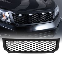 Nissan Navara D23 NP300 2015+ Black Grille With LED Lights