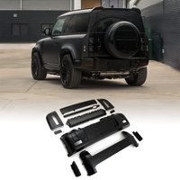 Predator4x4 Front & Rear Black Pack Bumper Trim Kit To Fit Land Rover Defender L663 2020+