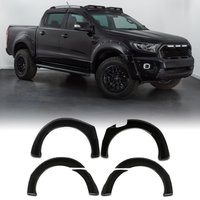 Ford Ranger T8 18-21 55mm Gloss Black Wheel Arches Kit