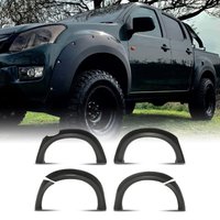 Isuzu D Max 2012-15 60mm Matte Black Wheel Arch Kit