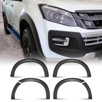 Isuzu D Max 12-15 45mm Matte Black OEM Style Wheel Arches