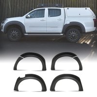 Isuzu D Max 2016-2019 Matte Black Fender Flare Kit