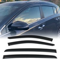 Kia Sportage QL 16-22 Black Wind Deflectors