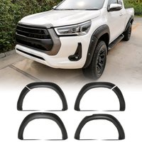 Toyota Hilux 2021+ 70mm Matte Black Wheel Arch Set