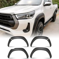 Toyota Hilux 2021+ Matte Black Wheel Arch Set