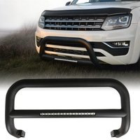 VW Amarok 2010-2020 Black LED Bull Bar