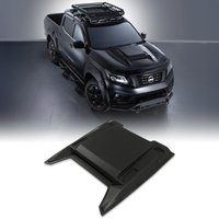 Nissan Navara D23 NP300 14-20 Matte Black Bonnet Scoop Vent Cover