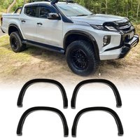 Mitsubishi L200 Triton 19-23 Gloss Black Slim Wheel Arches