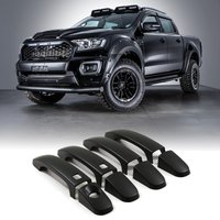 Ford Ranger T8 18-21 Black Door Handle Covers