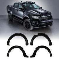 Ford Ranger T6 12-14 Gloss Black Wheel Arches