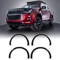 Isuzu D-Max RG 2021+ 45mm OEM Style Gloss Black Wheel Arches