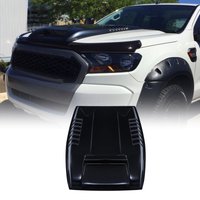 Ford Ranger T6 11-15 Gloss Black Bonnet Vent Cover