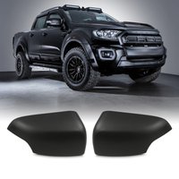 Ford Ranger T6 T7 T8 2012-2022 Black Door Mirror Covers