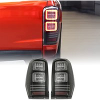 Mitsubishi L200 Triton 19-23 Smoked Black LED Tail Lights