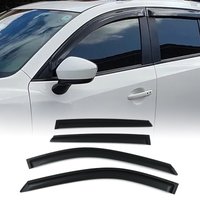 Mazda CX-5 2017+ Black Wind Deflectors